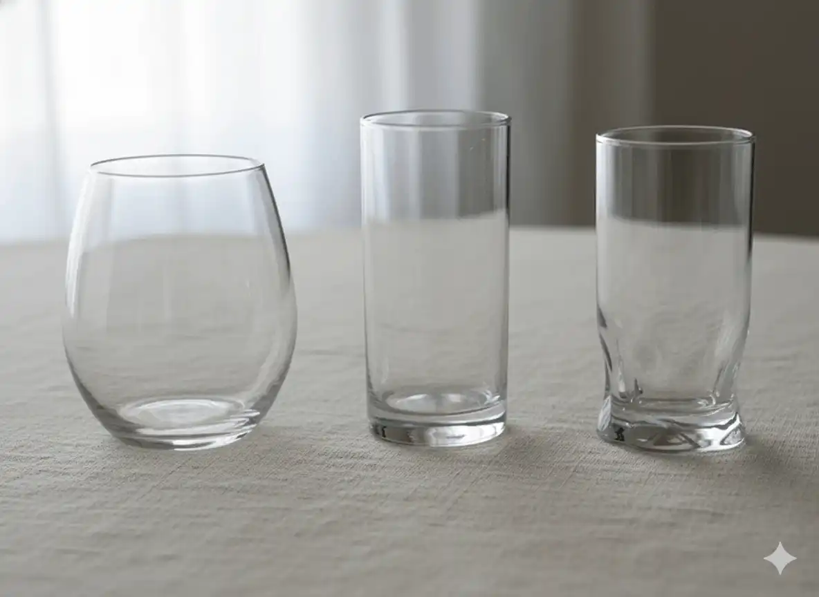 Verres à  eau et apéro en location